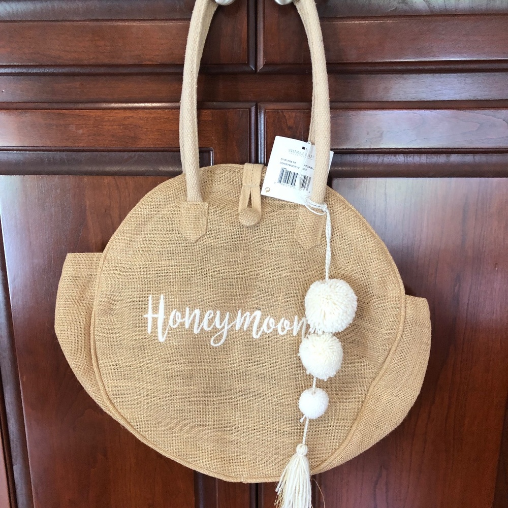 Shiralea Jute Tote Bag Beach New!